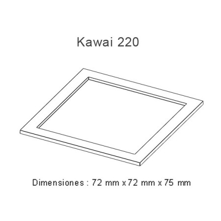 Kawai 220 negra- 50 uds.