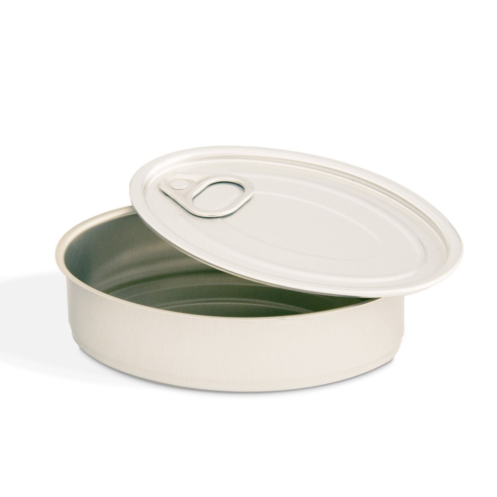 Lata conserva oval 235 uds.