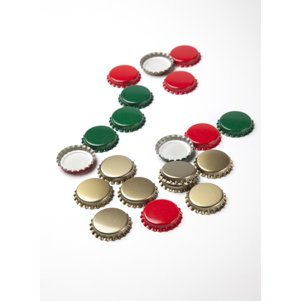 Corona chapas 100 uds