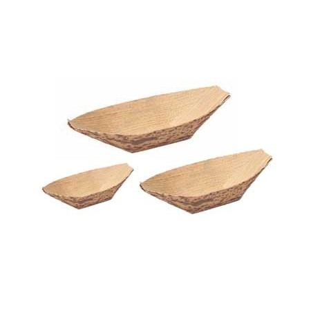 Barquitas de bambú 100 uds