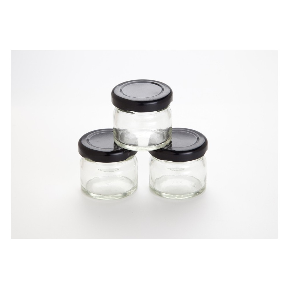 Tarro Confitura Mini Negro 30ml.   