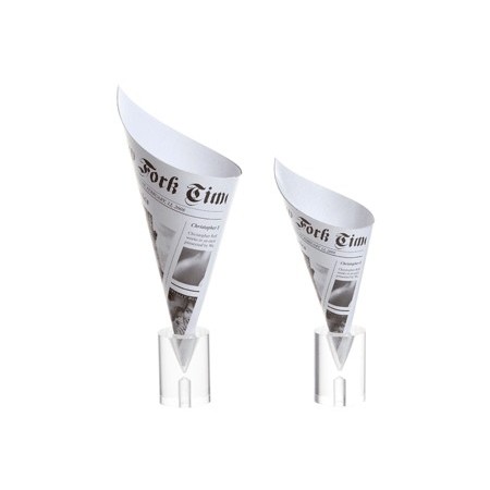 Cono papel periódico XS 100 uds