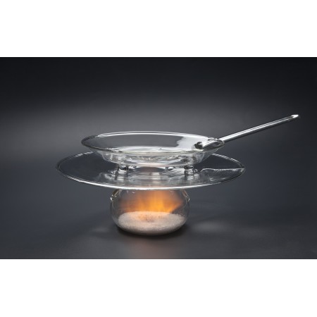 Paellera borosilicato