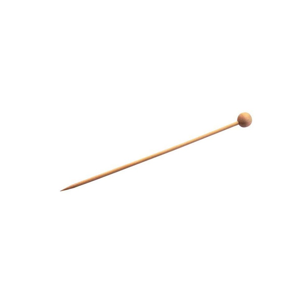Brochetas de bambú bolita  100 uds