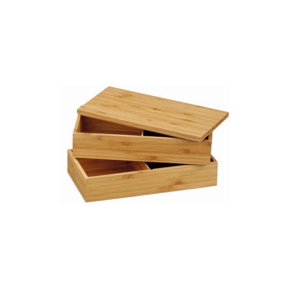 Caja bento  4 compartimentos 