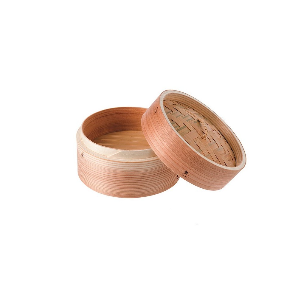 Cesta vapor bambú XL 24 uds