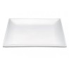 Plato cuadrado 32 cm 12 uds