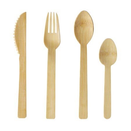 Cuchillo de bambú 17 cm (500 uds)