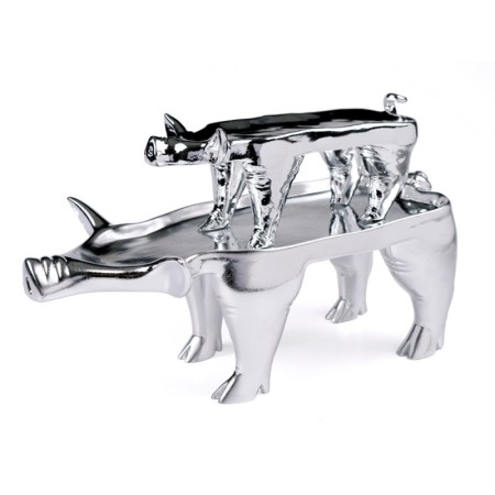 Porky Plate Silver XL