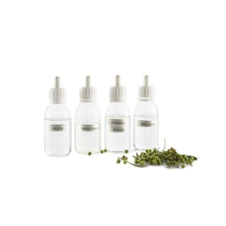 Cuenta gotas + frascos de vidrio recambio Girovap