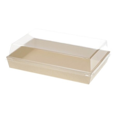 Caja rectangular con tapa  18,5