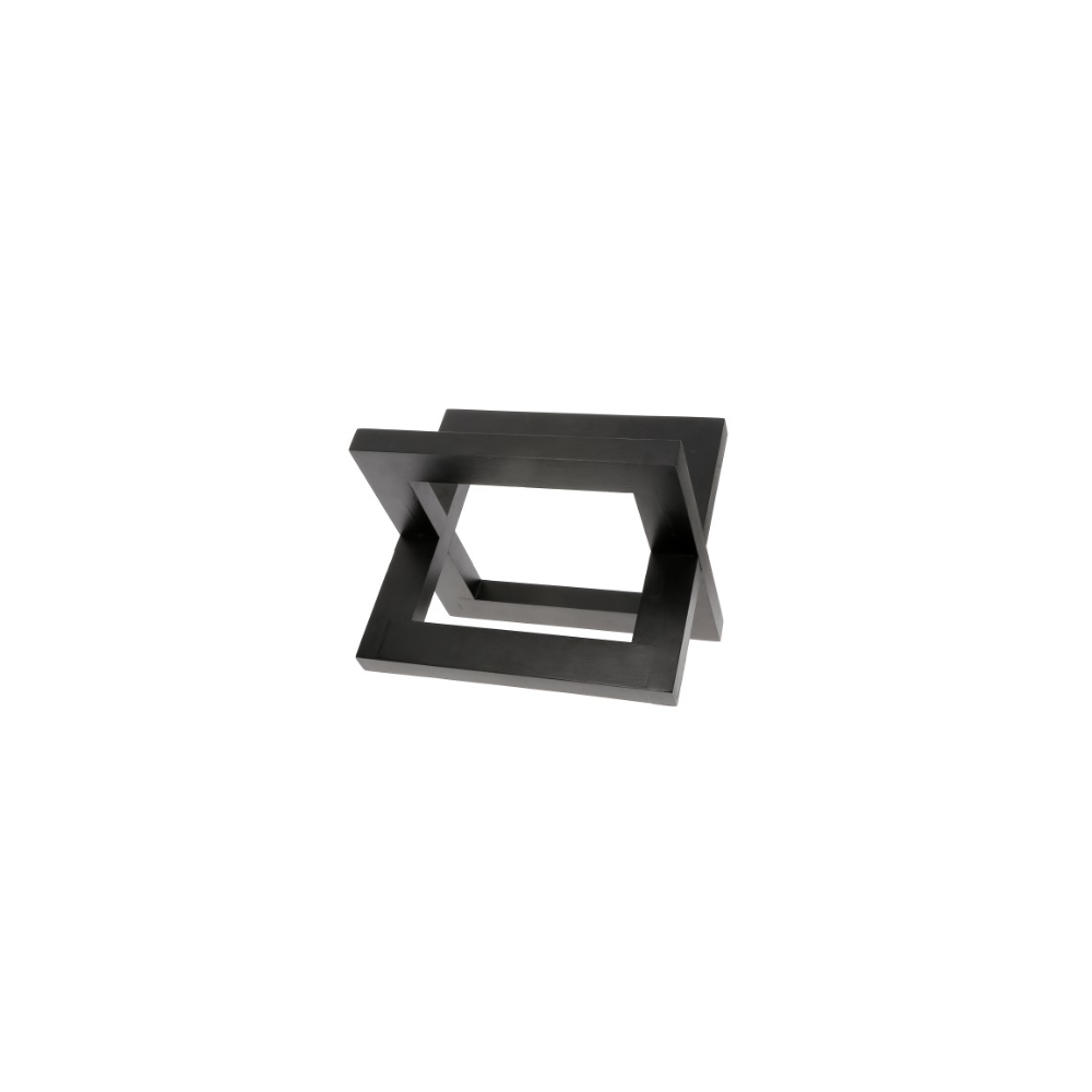 Comprar soporte de altura bambú en negro 12 uds en latulip.es