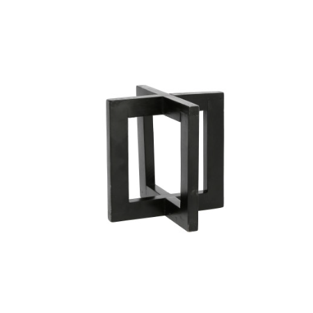 Comprar soporte de altura bambú en negro 12 uds en latulip.es