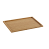 Comprar bandeja de bambú natural 36x24 cm 25 uds en latulip.es