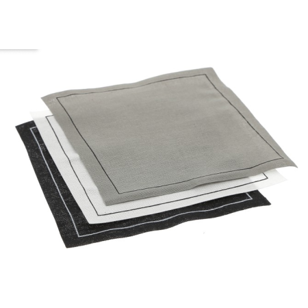 Comprar Posavasos cuadrado de algodón crudo  de 11x11 cm en latulip.es