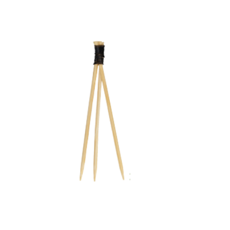 Comprar Brocheta Trident negra 5 cm 2000 uds en latulip.es