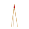 Comprar Brocheta Trident rojo 6 cm 2000 uds en latulip.es
