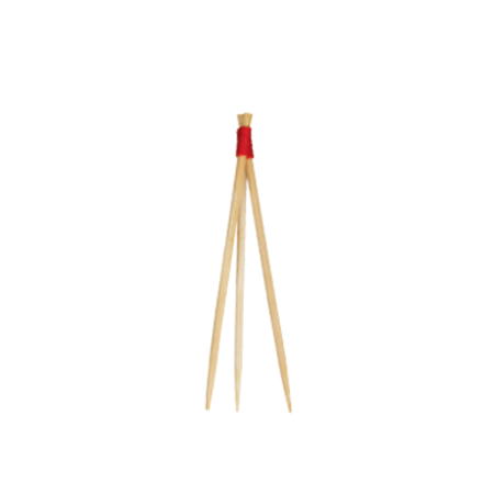Comprar Brocheta Trident rojo 9 cm 2000 uds en latulip.es