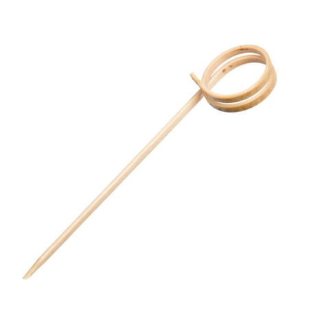 Comprar Brocheta Espiral natural 9 cm 5000 uds en latulip.es