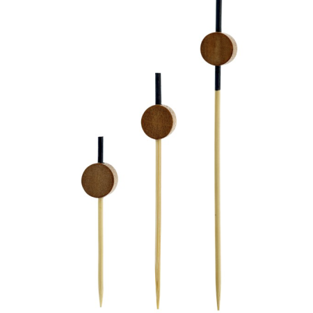 Comprar Brocheta Cilíndrica  marrón de 7 cm 5000 uds en latulip.es