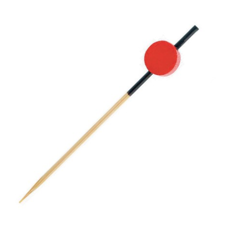 Comprar Brocheta Cilíndrica  roja de 9 cm 5000 uds en latulip.es