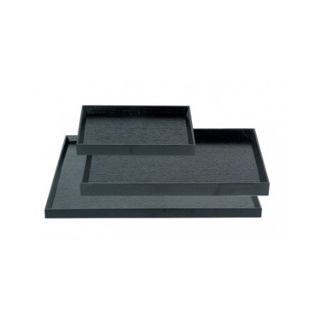 Bandeja negra 20 uds